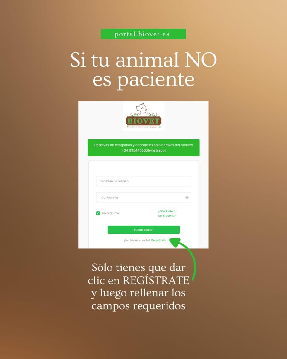 Registro Biovet